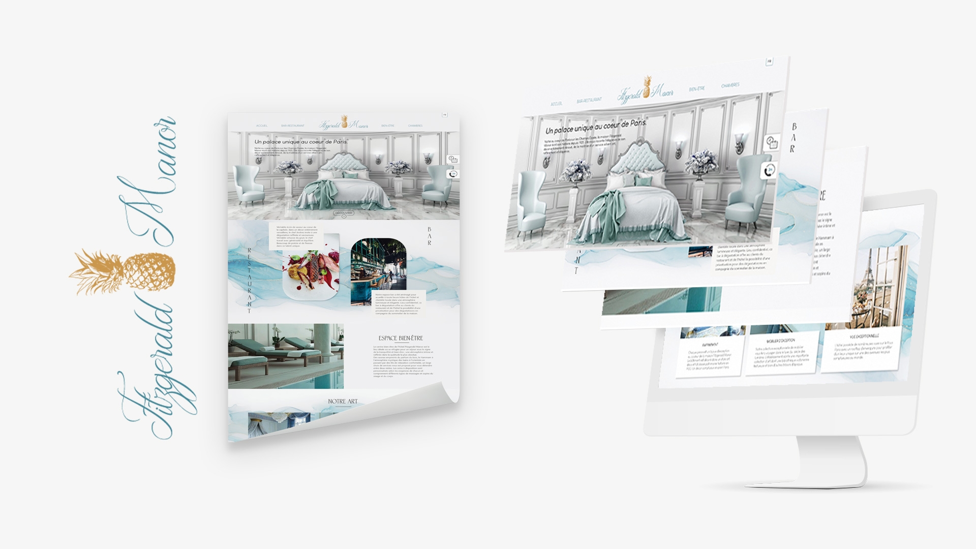 maquette site web _fitzgerald