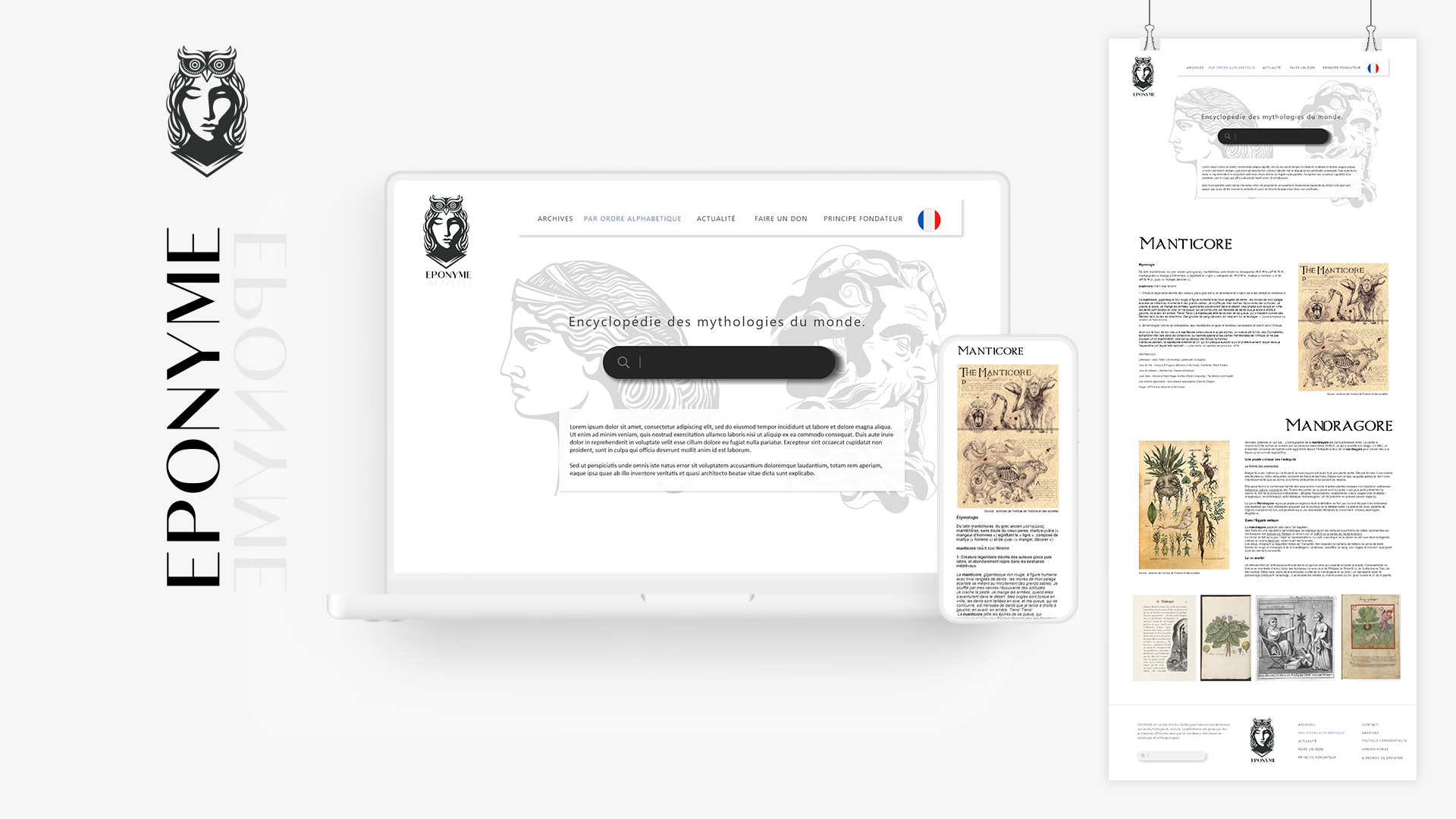 maquette site web _eponyme